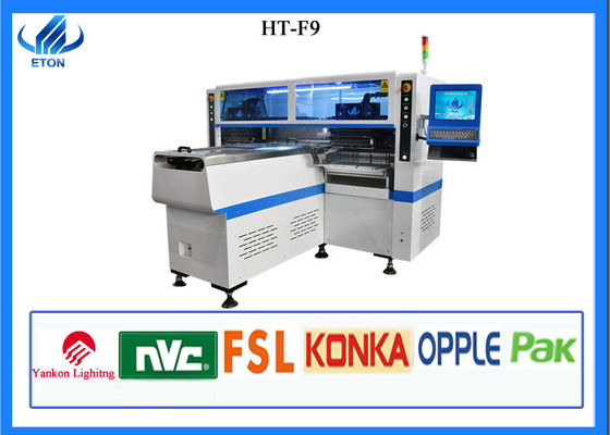 Máy lắp ráp PCB SMT Strip Light 200K CPH 6KW HT-F9