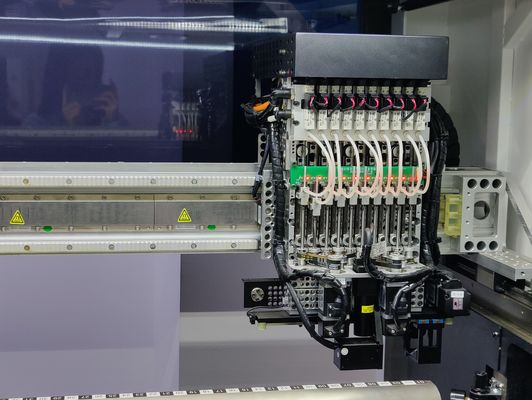 Kẹp PCB bằng khí nén 80000CPH đa chức năng với máy smt đầu 20 chiếc